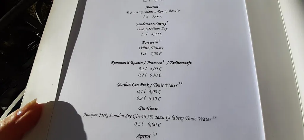 Menu_Restaurant Schönburger Palais_Lichtenstein/Sachsen_immagine_3