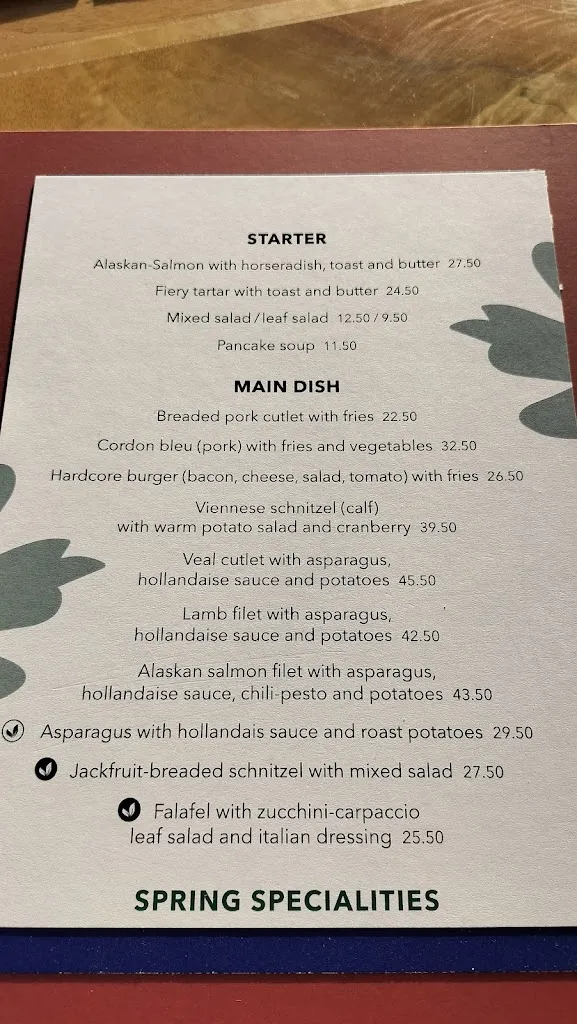 Menu_Restaurant Kainer_Liechtenstein_image_1