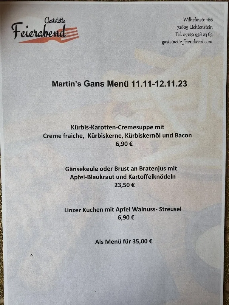 Menu_Gaststätte Feierabend_Lichtenstein_image_1