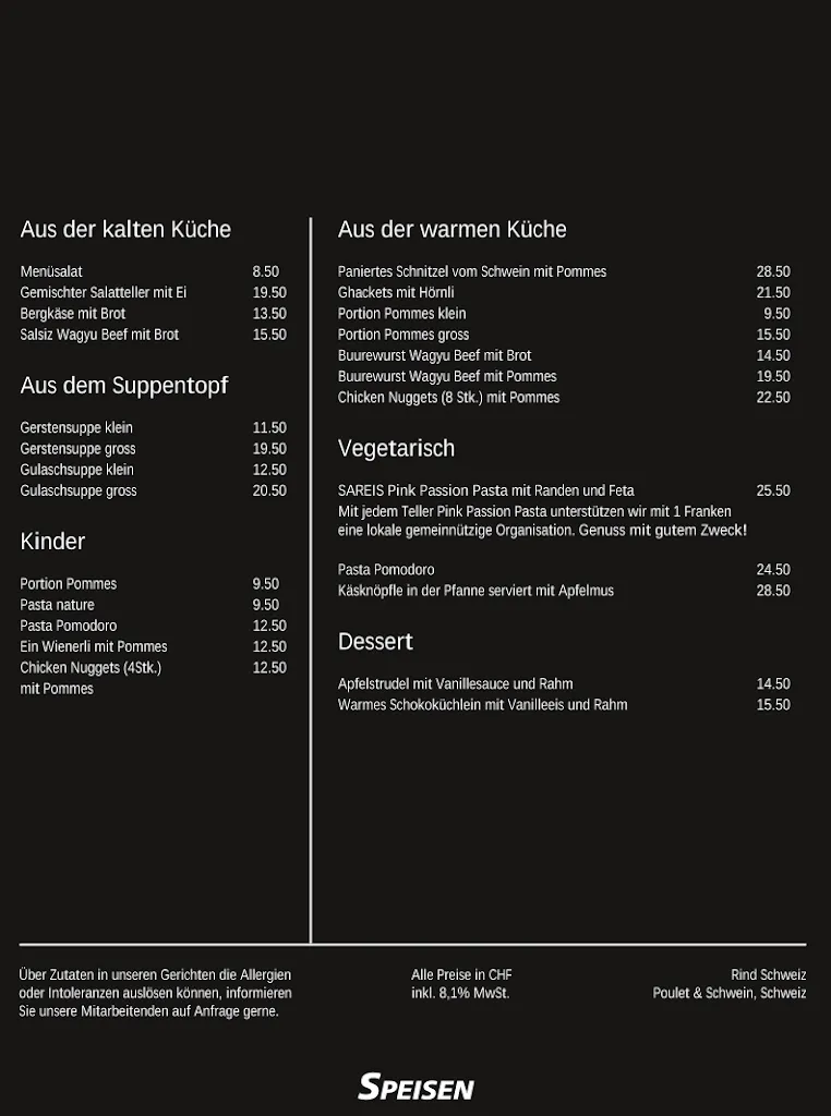 Menu_SAREIS Bergrestaurant_Liechtenstein_image_2