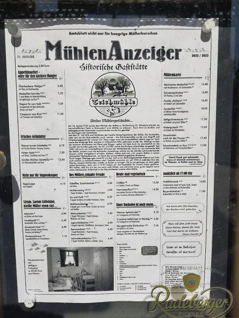 Menu_Gaststätte & Pension Teichmühle_Limbach-Oberfrohna_image_1