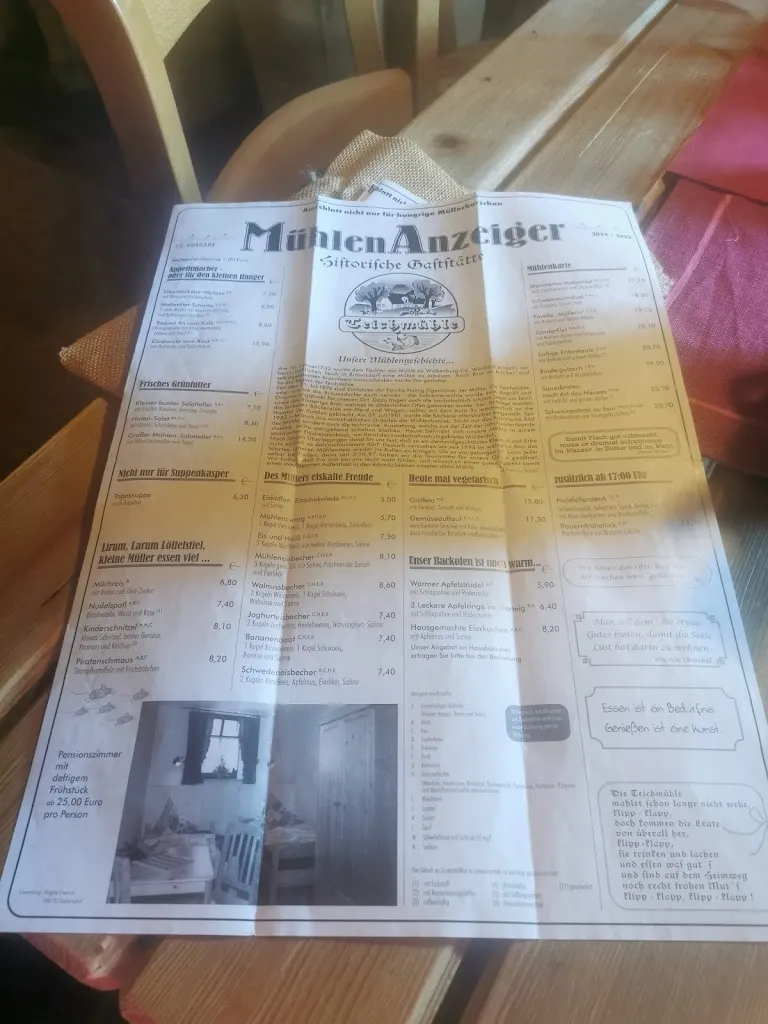 Menu_Gaststätte & Pension Teichmühle_Limbach-Oberfrohna_image_4