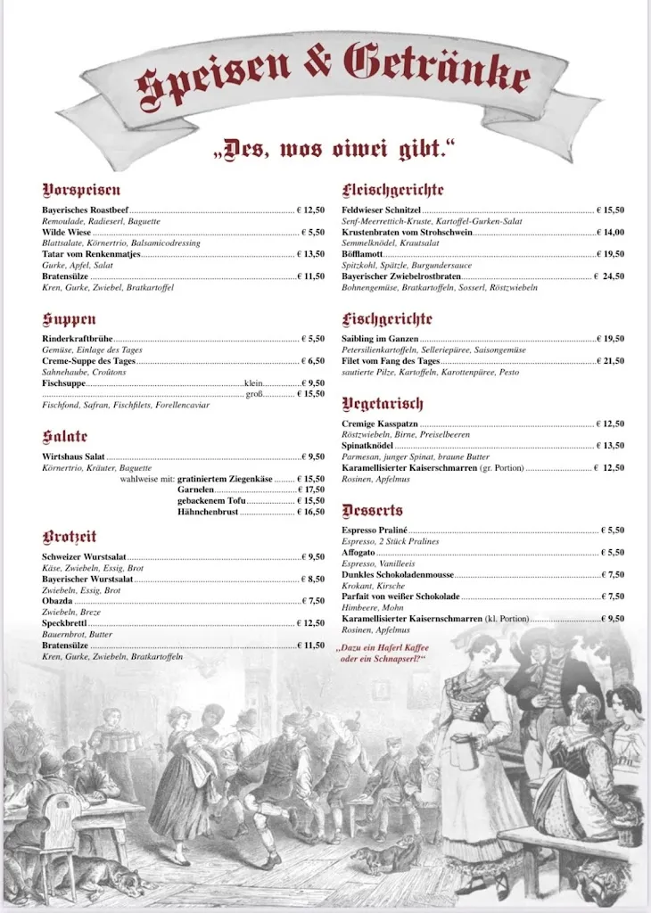 Menu_Wirtshaus Feldwies_Übersee_immagine_2