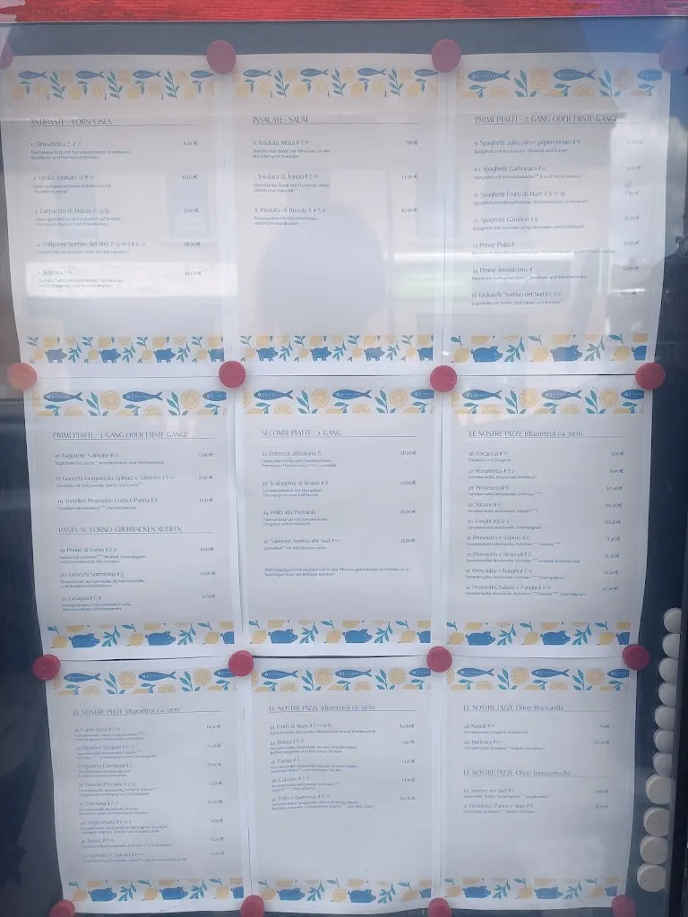 Menu_Trattoria Pizzeria 