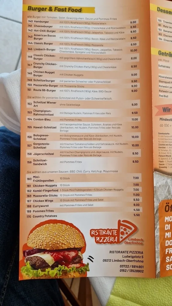 Menu_Ristorante Pizzeria Limbach_Limbach-Oberfrohna_image_4