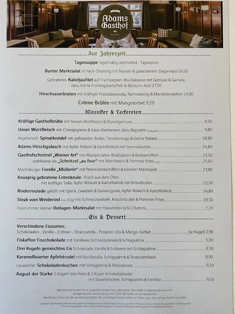 Menu_Adams Gasthof_Moritzburg_immagine_1