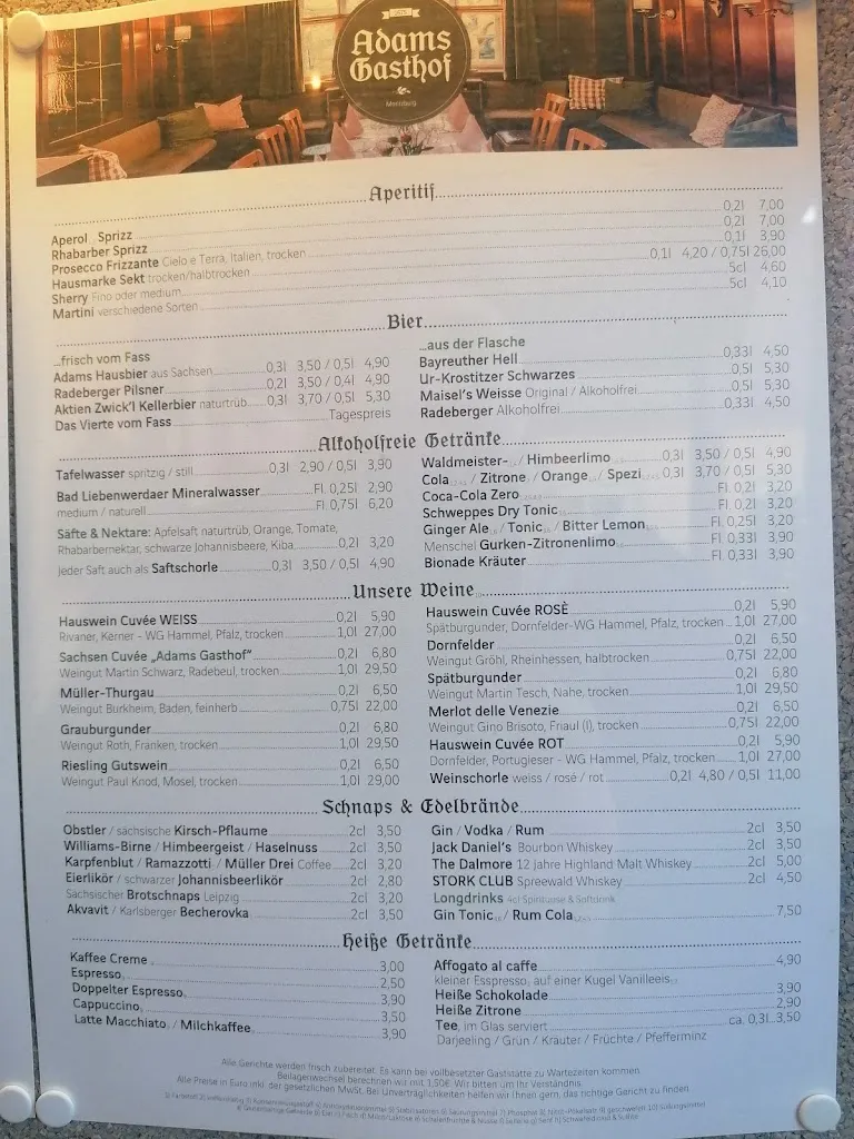 Menu_Adams Gasthof_Moritzburg_immagine_3