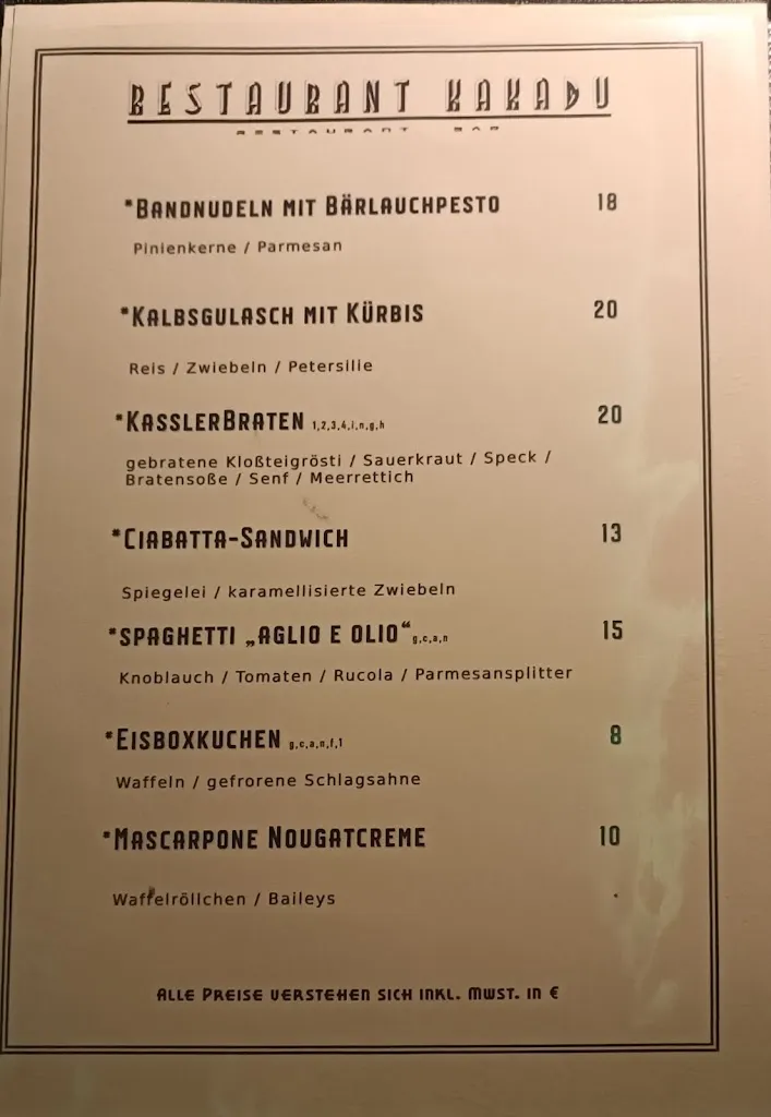 Menu_Restaurant Kakadu_Meißen_image_2