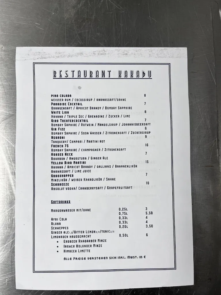 Menu_Restaurant Kakadu_Meißen_image_4