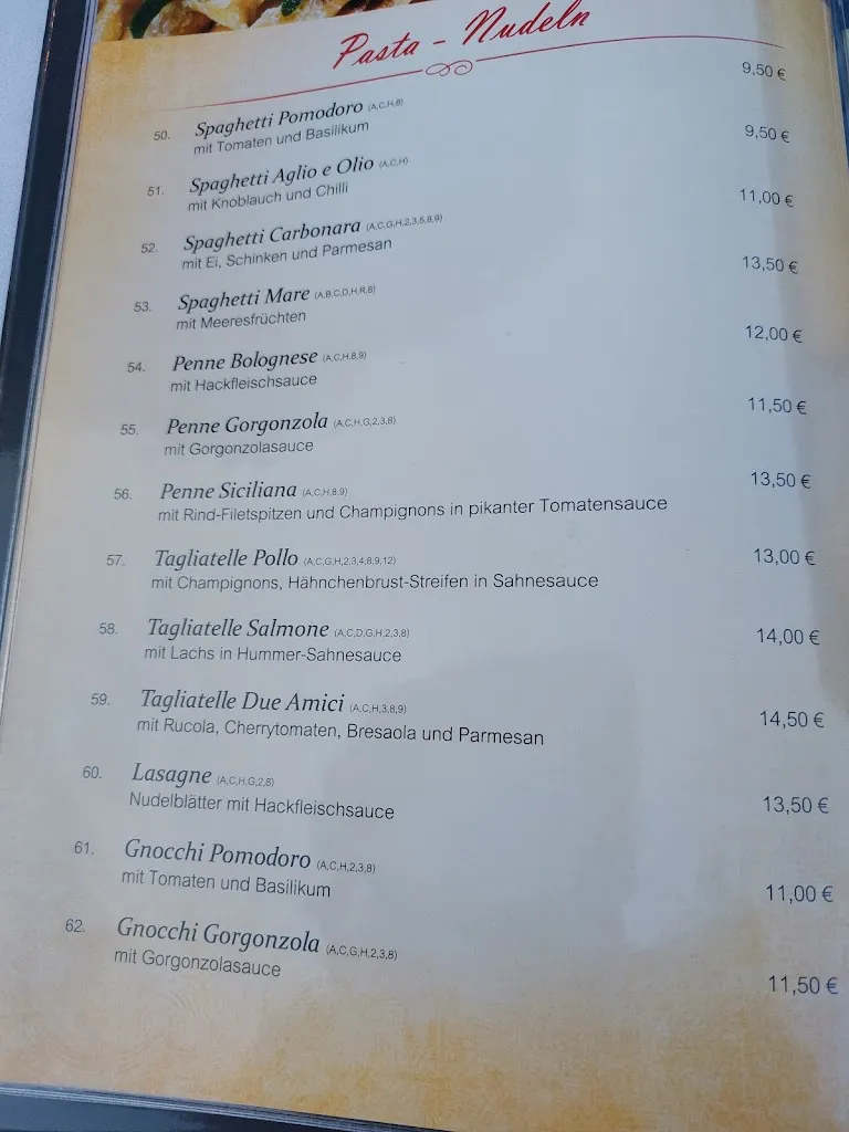 Menu_Restaurant Due Amici_Meißen_immagine_4