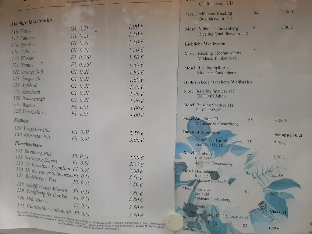 Menu_Rasthof Doberschütz_Doberschütz_image_1