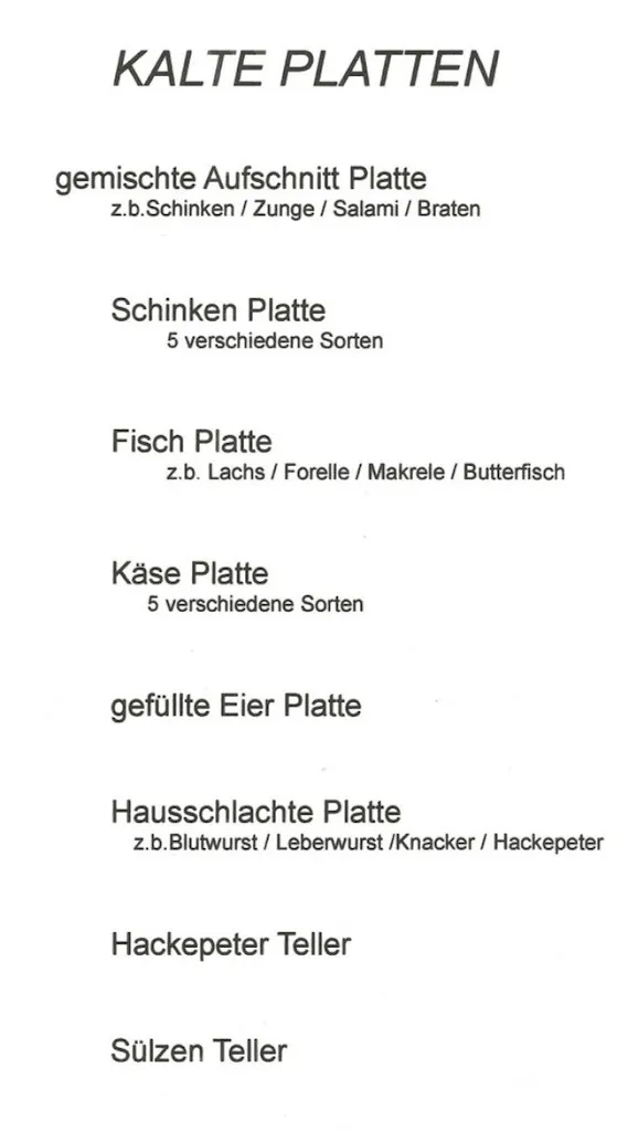 Menu_Zur Döllnitzaue Schweta | Gaststätte & Bowling_Mügeln_immagine_2