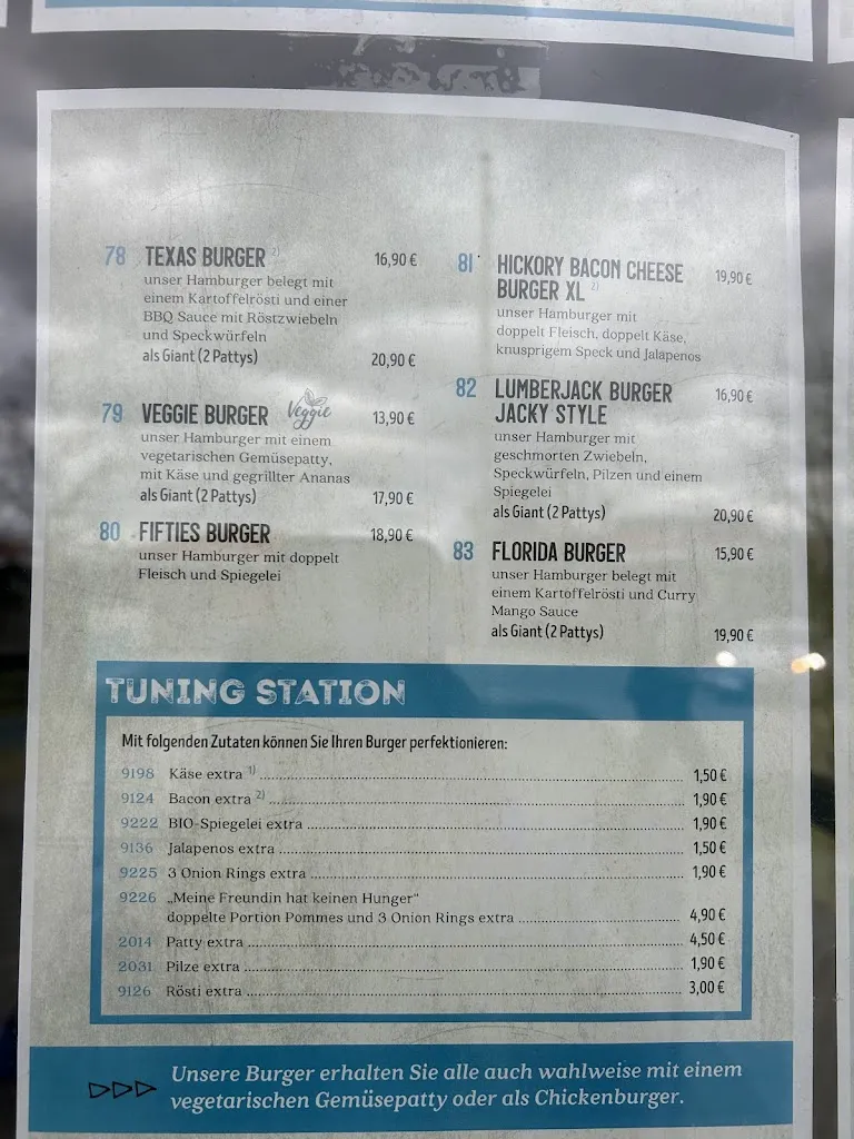 Menü_50’s Diner_Gremsdorf_Bild_4