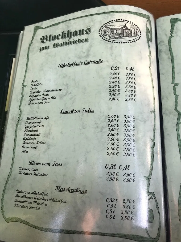 Menü_Gaststätte Blockhaus zum Waldfrieden_Neusalza-Spremberg_Bild_2