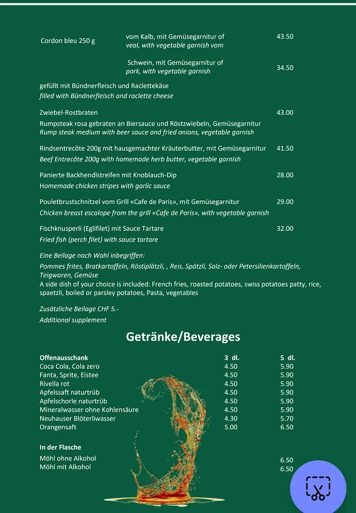 Menu_Brauhaus Chuebelimoser_Rheinfall_image_1