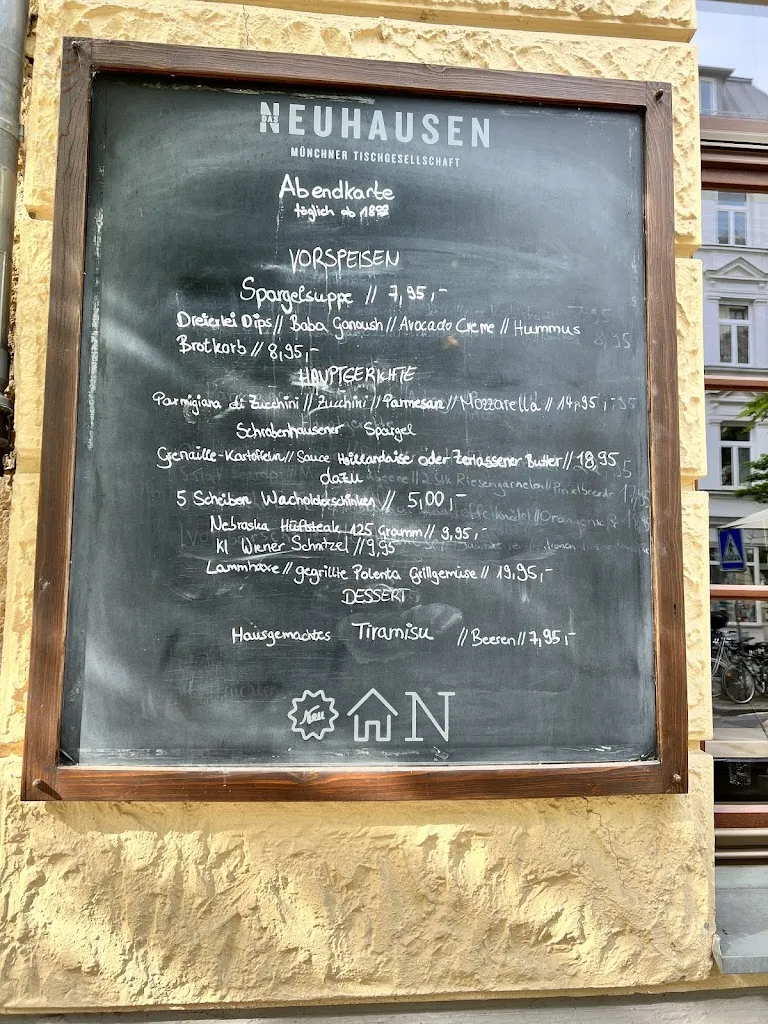 Menu_Das Neuhausen_München_immagine_1