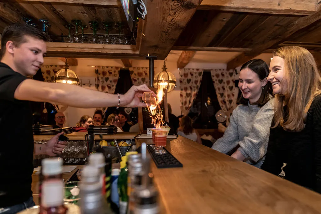 Hexenhäusl Niederau restaurant in Austria