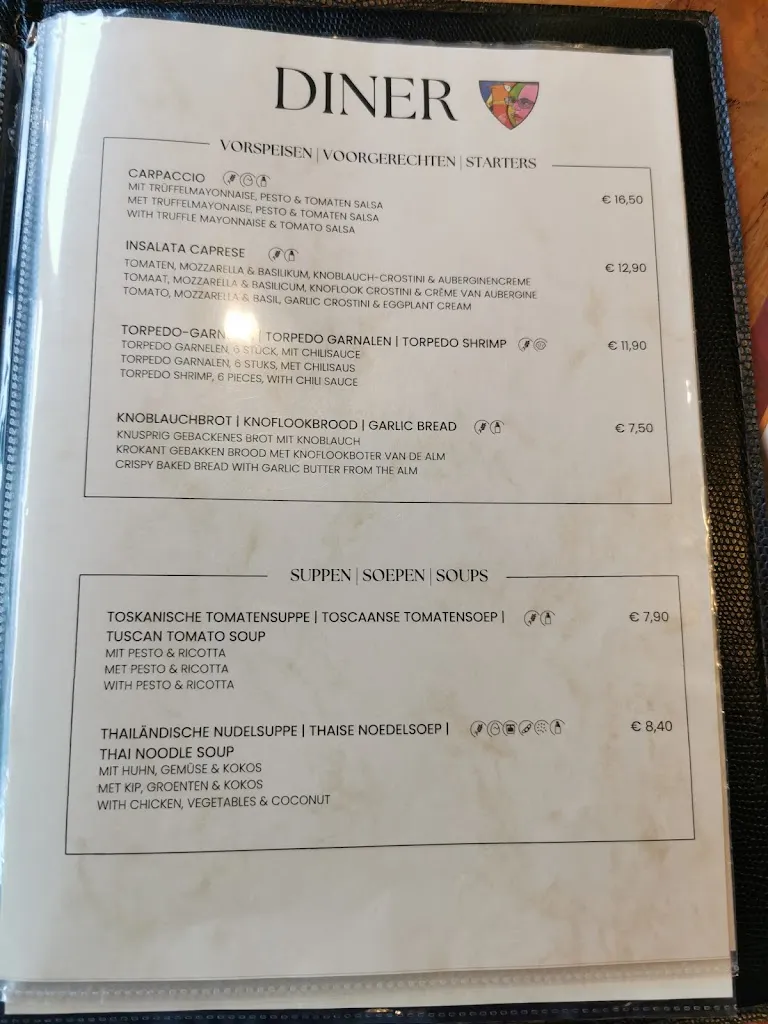 Menu_Glennie's Restaurant & Bar Niederau_Austria_image_1