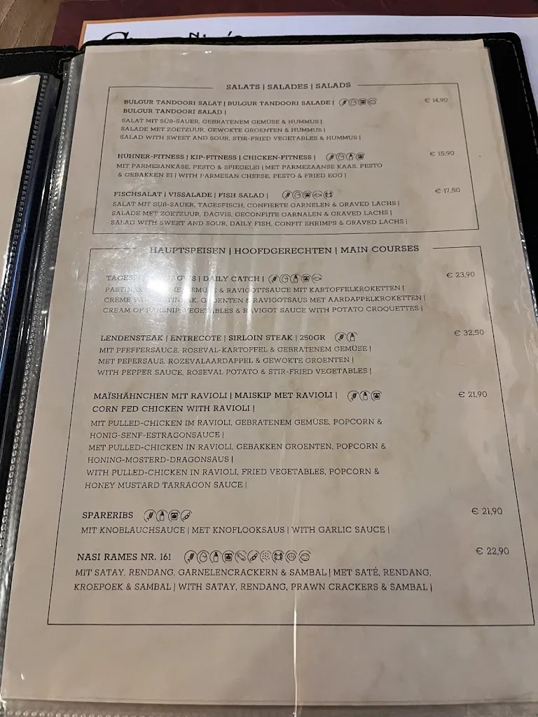 Menu_Glennie's Restaurant & Bar Niederau_Austria_image_3