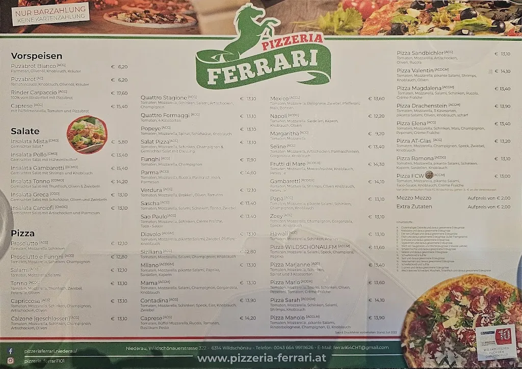 Menu_Pizzeria Ferrari_Austria_image_1
