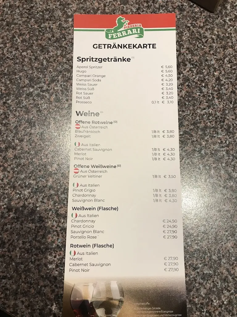 Menu_Pizzeria Ferrari_Austria_image_2