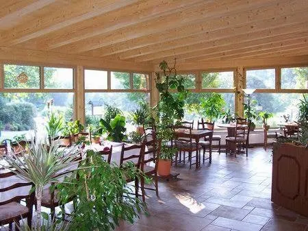 Pension Oelmühle in Oberschöna ristorante a Oberschöna