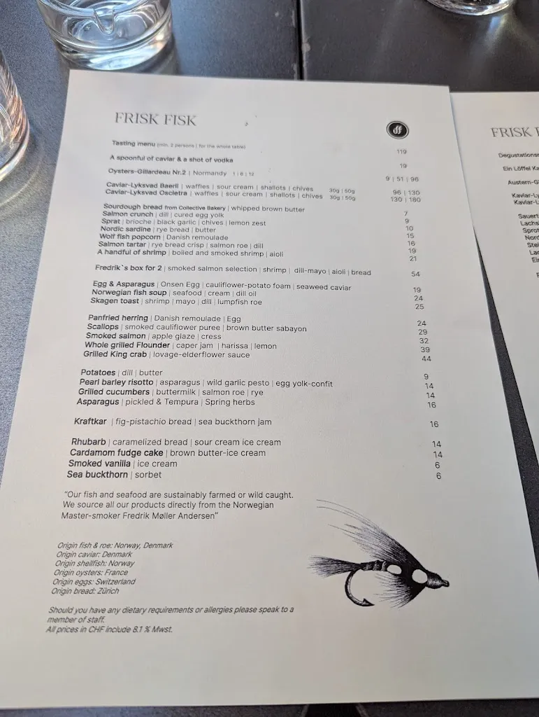 Menü_Frisk Fisk_Zürich_Bild_1