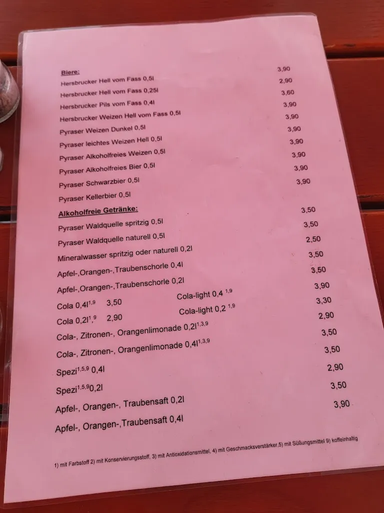 Menu_Gasthof zum Bayerischen_Greding_immagine_1