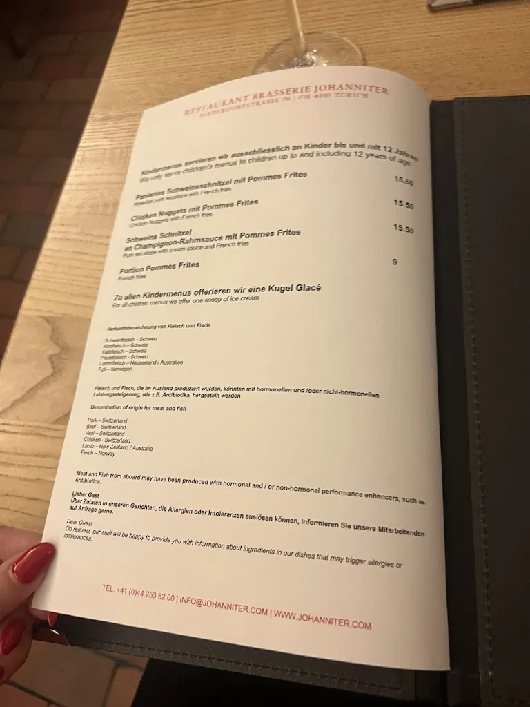 Menu_Restaurant Brasserie Johanniter_Zürich_image_3