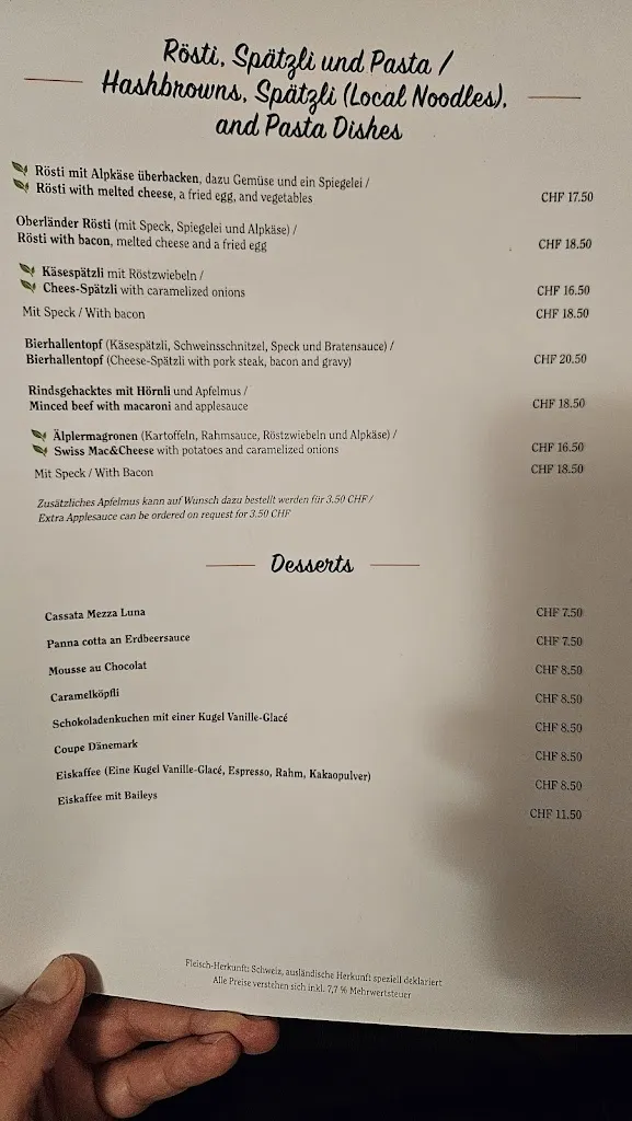 Menu_Rheinfelder Bierhalle_Zürich_image_3