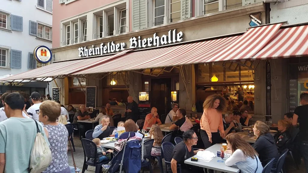 Rheinfelder Bierhalle restaurant in Zürich