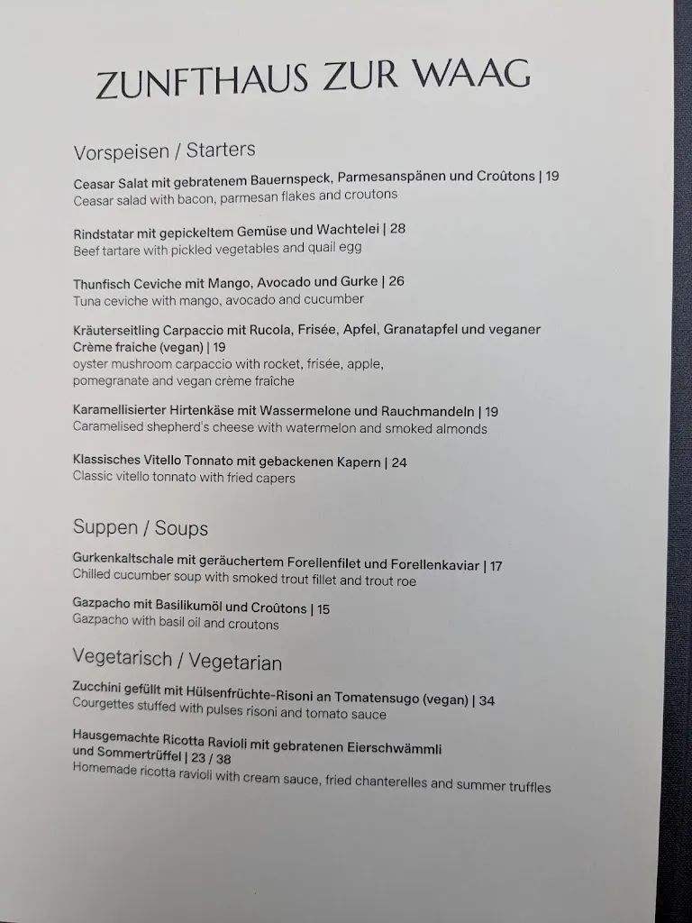 Menu_Zunfthaus zur Waag_Zürich_image_3