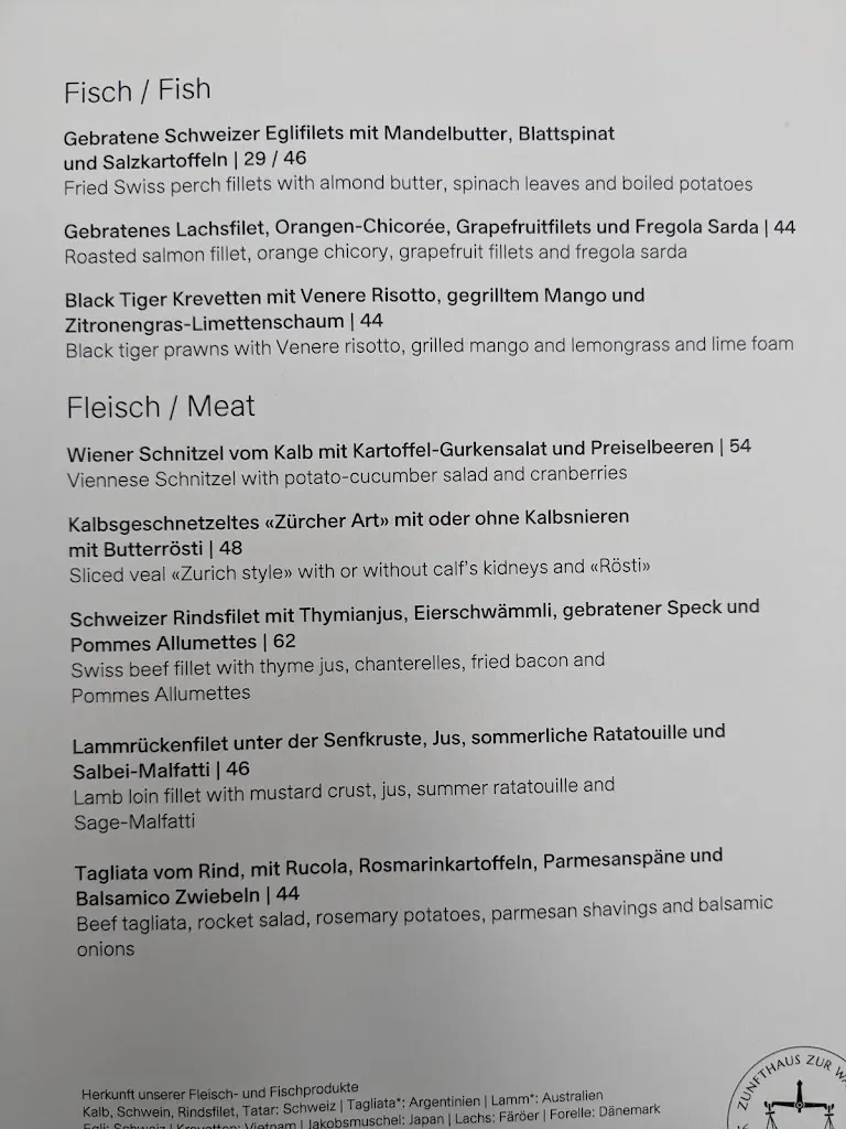 Menu_Zunfthaus zur Waag_Zürich_image_4