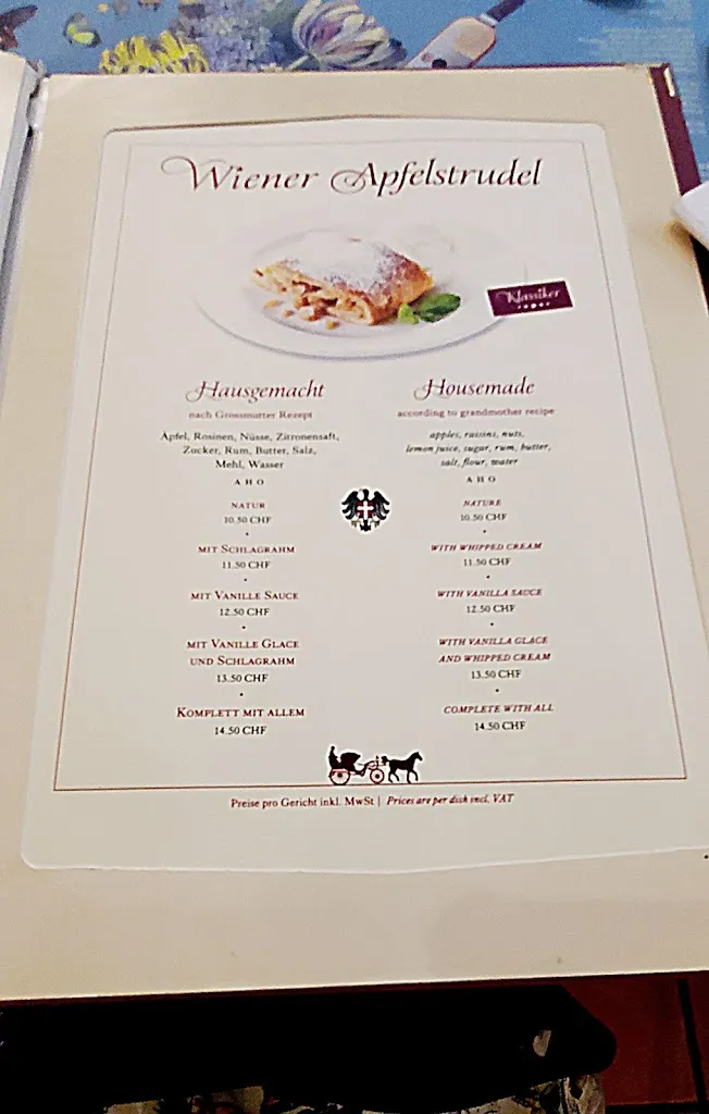 Menu_Alexi's_Zürich_immagine_2