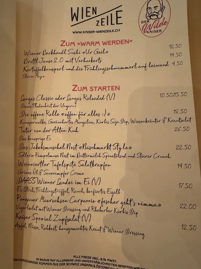 Menu_Der Wilde Kaiser Wienzeile_Zürich_image_3