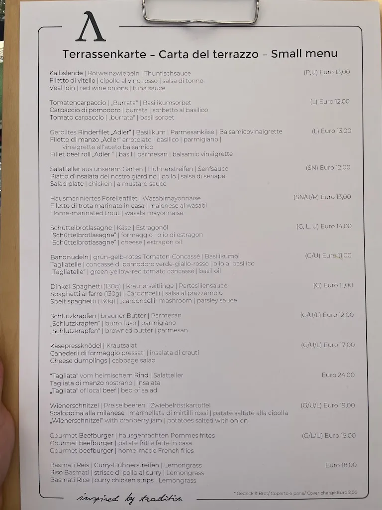 Menu_Restaurant Adler Stube_Italy_image_4