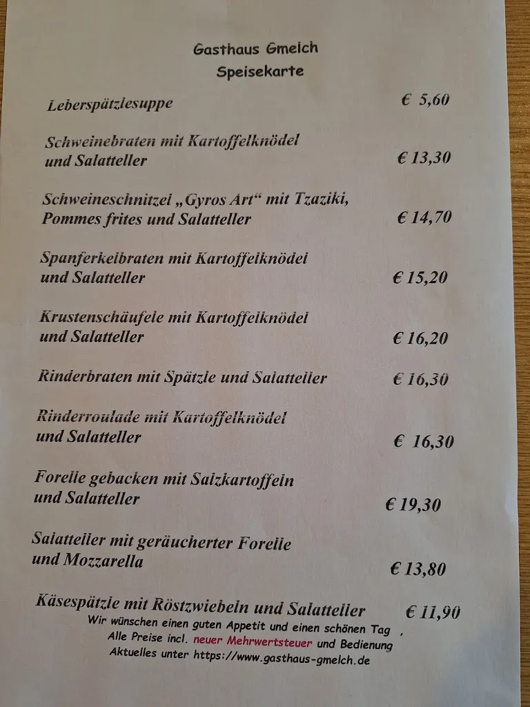 Menu_Gasthof Gmelch_Greding_image_1