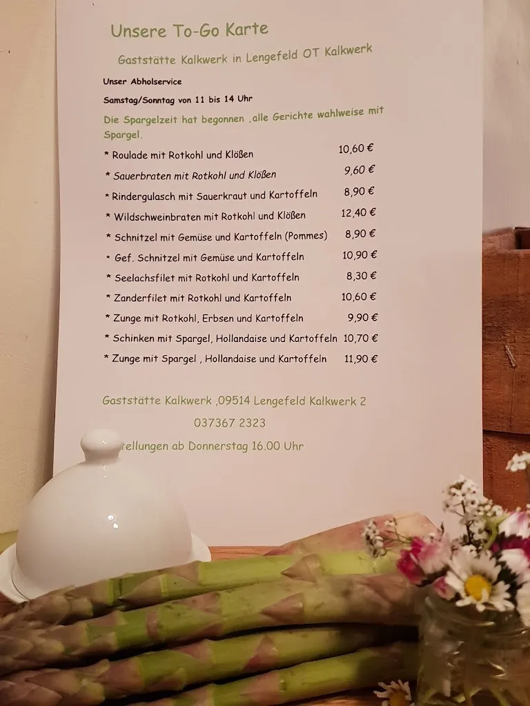 Menu_Gaststätte Kalkwerk_Pockau-Lengefeld_immagine_1