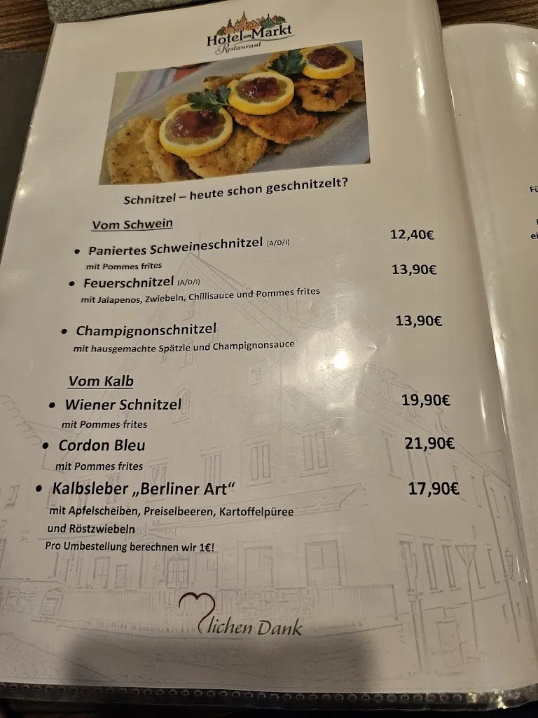 Menu_Restaurant am Markt_Greding_immagine_2