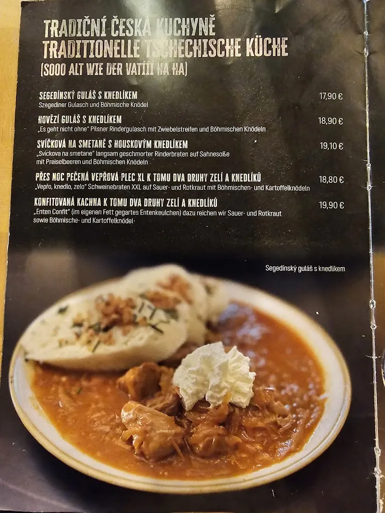 Menu_Restaurant Babička_Pirna_immagine_1