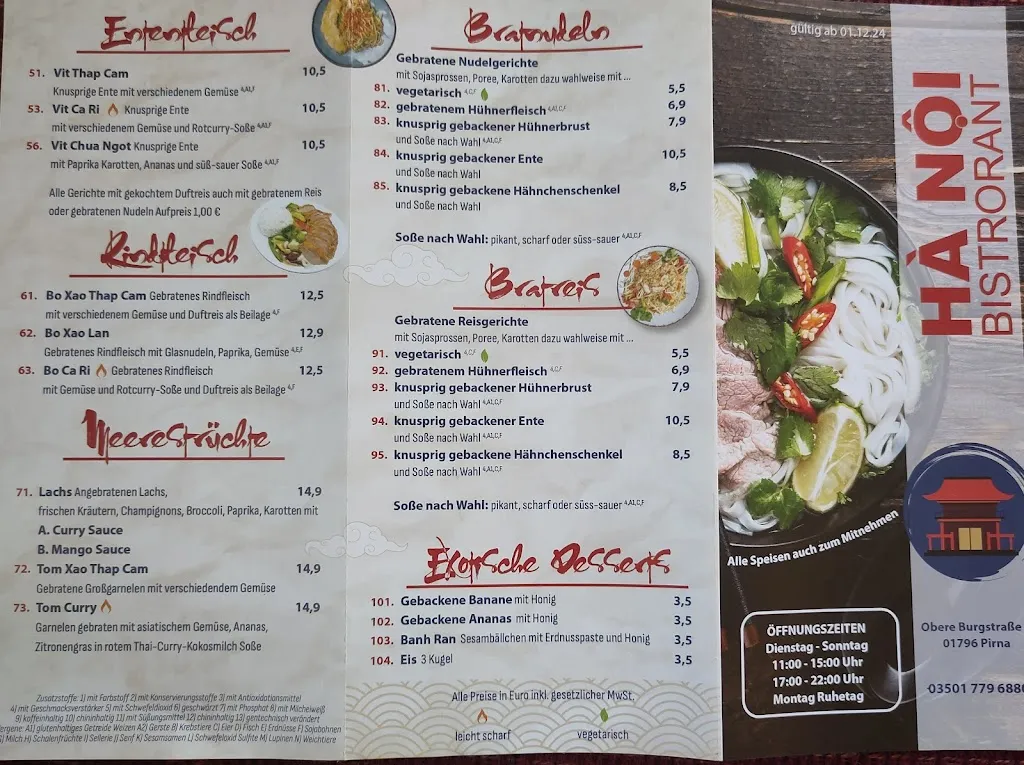 Menu_Hà Nội Bistrorant_Pirna_image_3