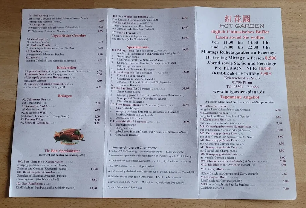 Menu_Chinarestaurant Hot Garden_Pirna_image_3