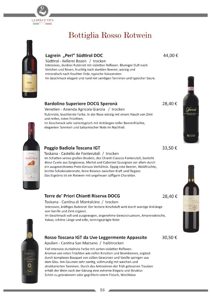 Menu_Ristorante & Pizzeria La Dolce Vita Pirna_Pirna_image_2