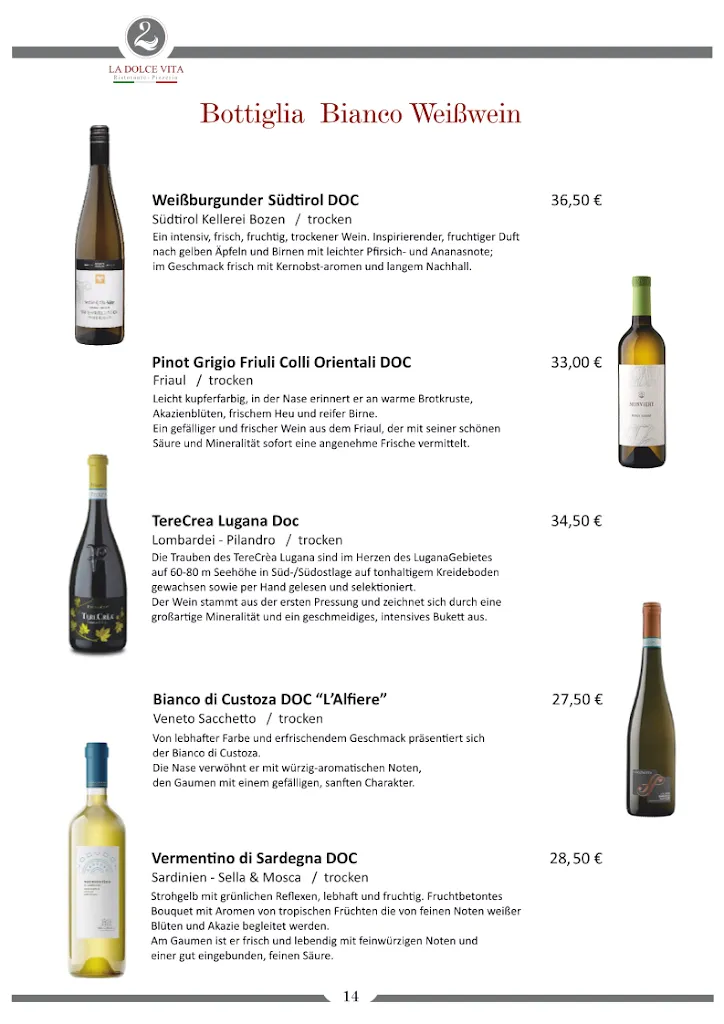 Menu_Ristorante & Pizzeria La Dolce Vita Pirna_Pirna_image_3