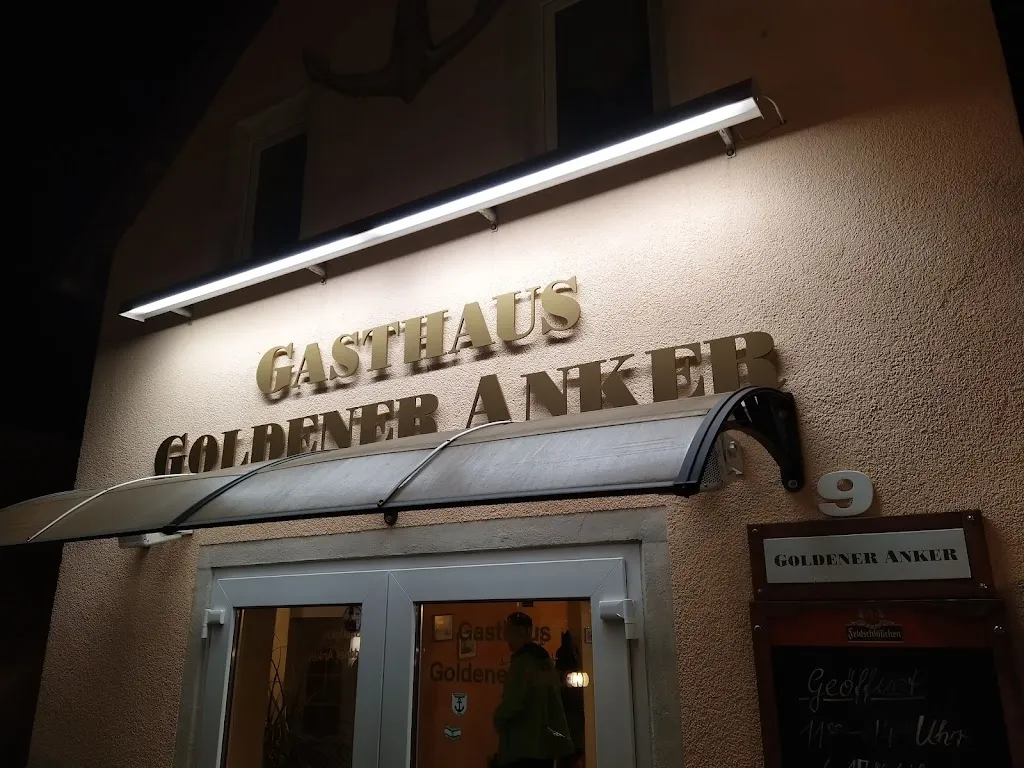 Gasthaus Goldener Anker restaurant in Rathmannsdorf