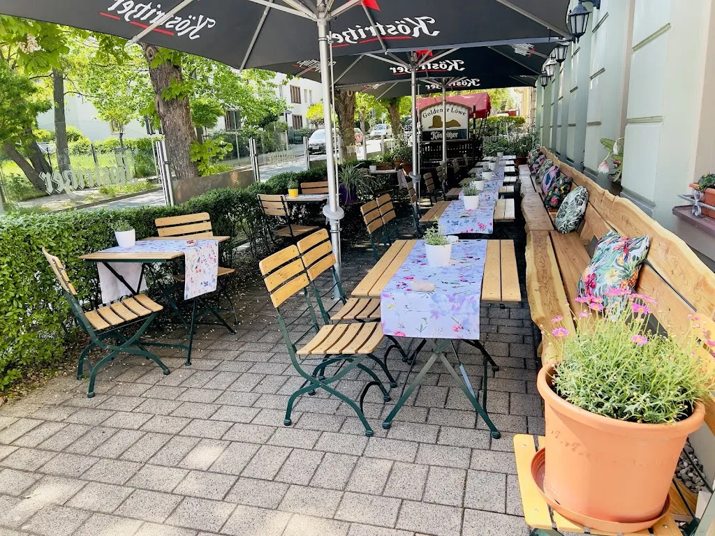 Traditionsgasthaus "Goldener Löwe" Riesa -Restaurant & Pension- ristorante a Riesa