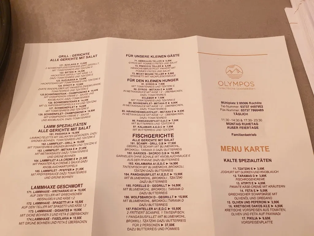 Menu_Restaurant Olympos_Rochlitz_image_2