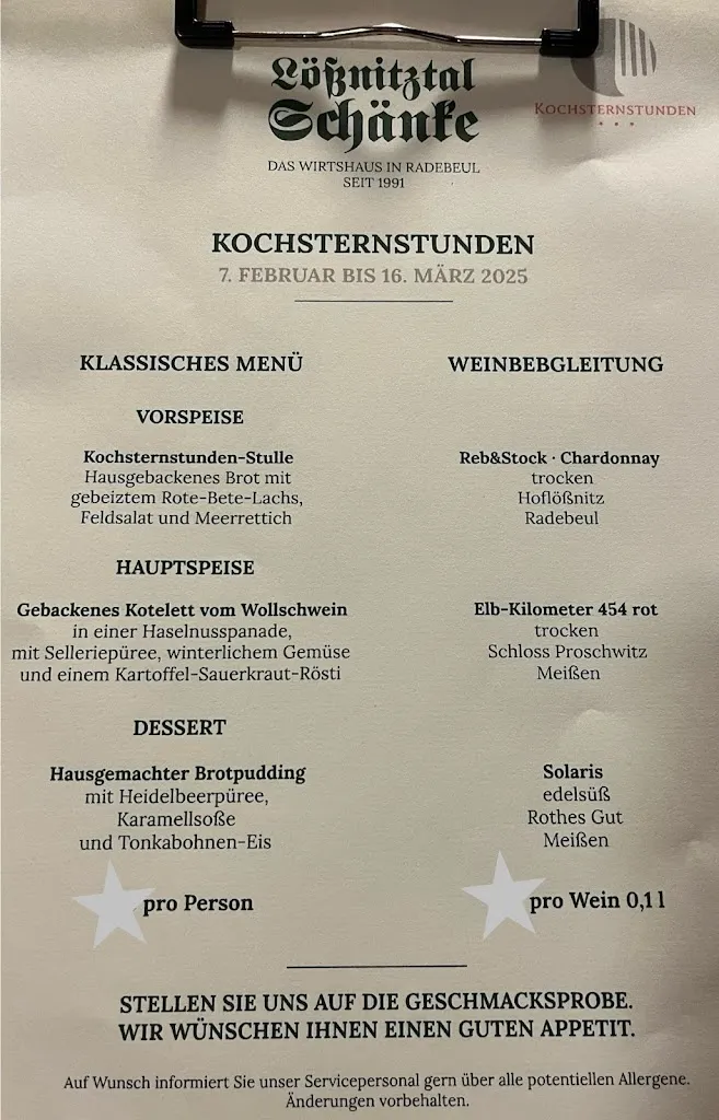 Menu_Lößnitztalschänke - Restaurant Radebeul_Radebeul_image_1
