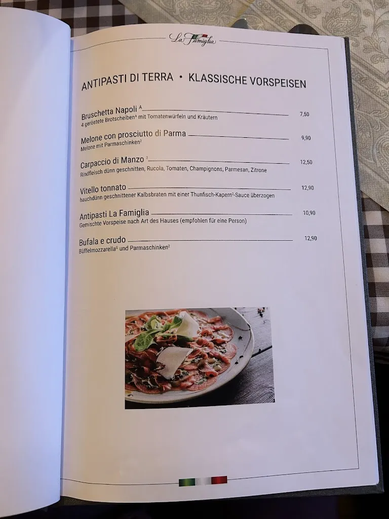 Menu_Pizzaria & Trattoria La Famiglia_Radebeul_immagine_4