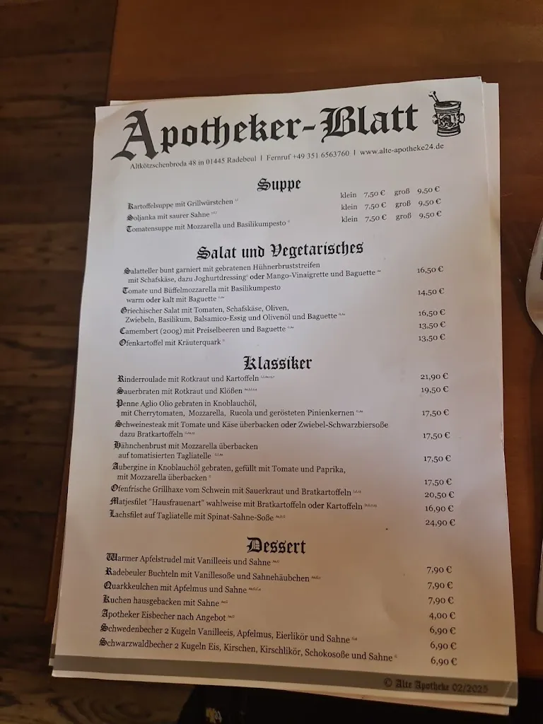 Menu_Alte Apotheke_Radebeul_image_2